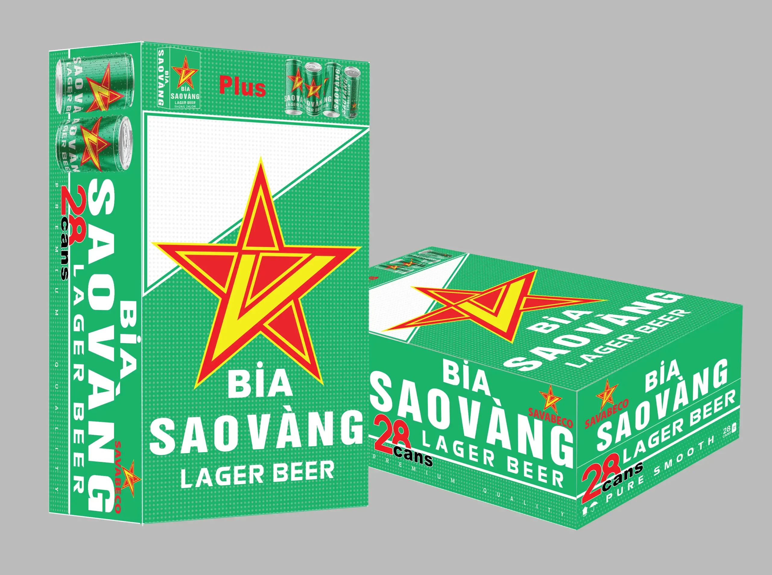 thung 28lon sao vang lager sleek