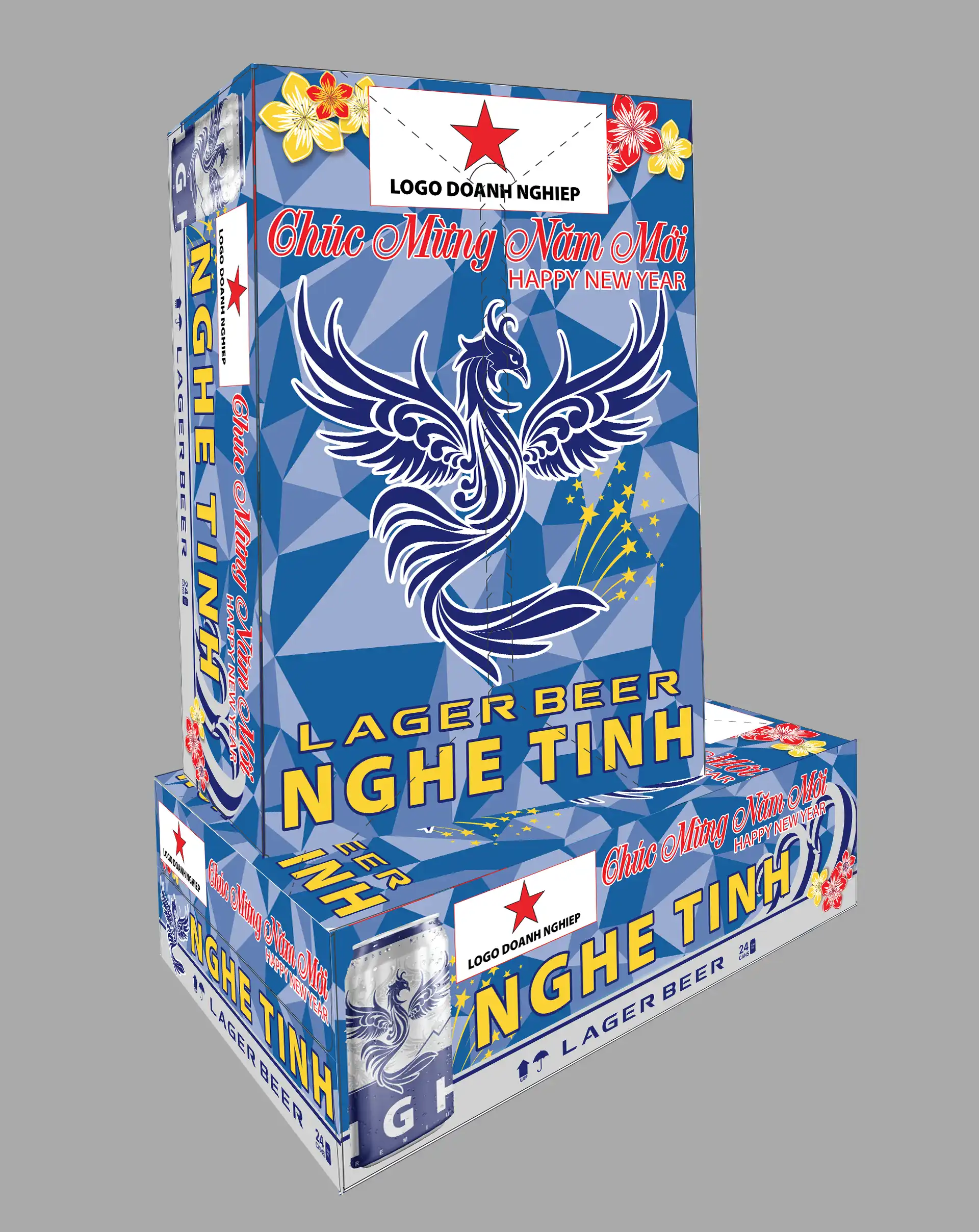 thung nghe tinh 330ml standard