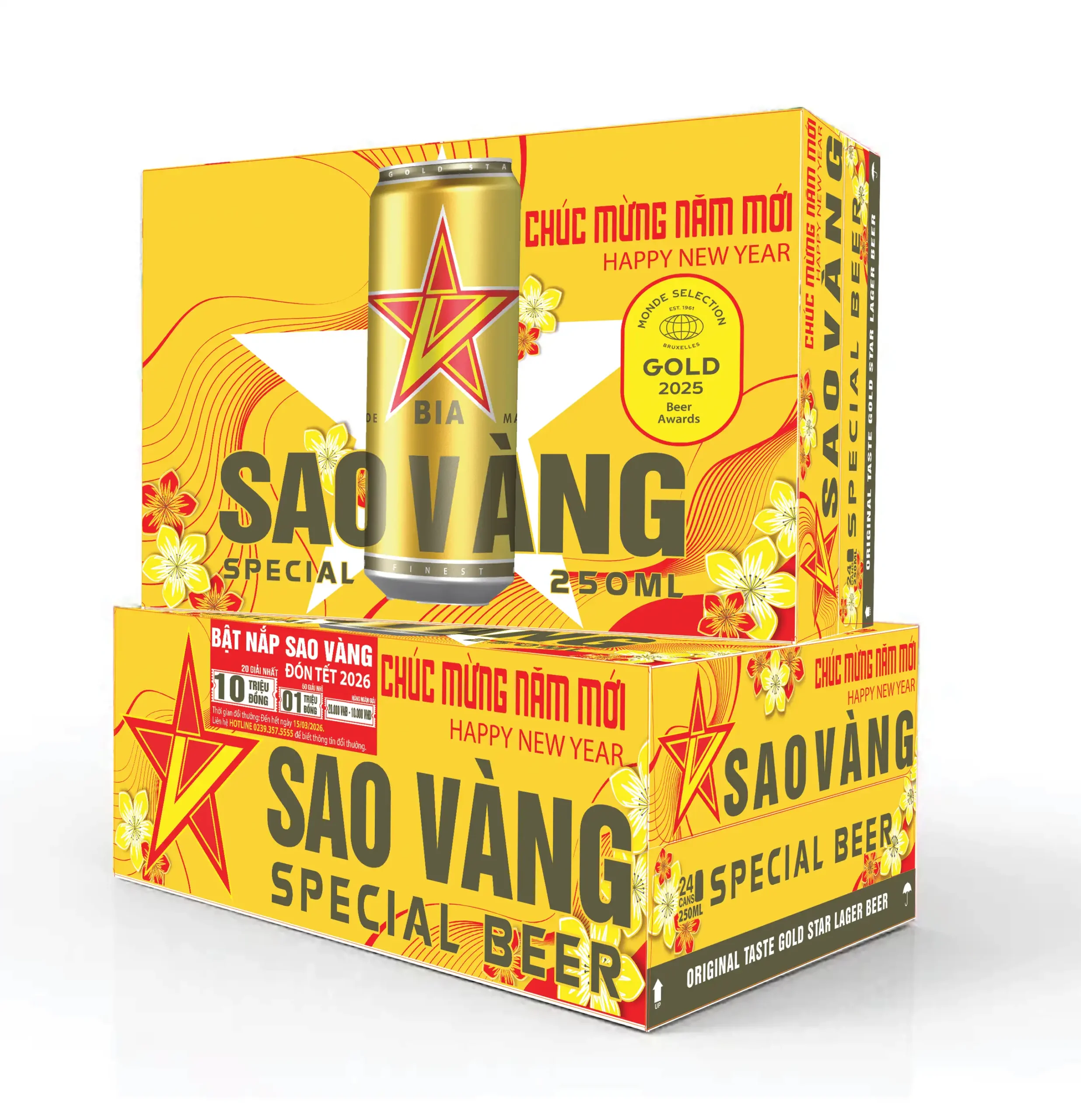thung sao vang sleek 250ml